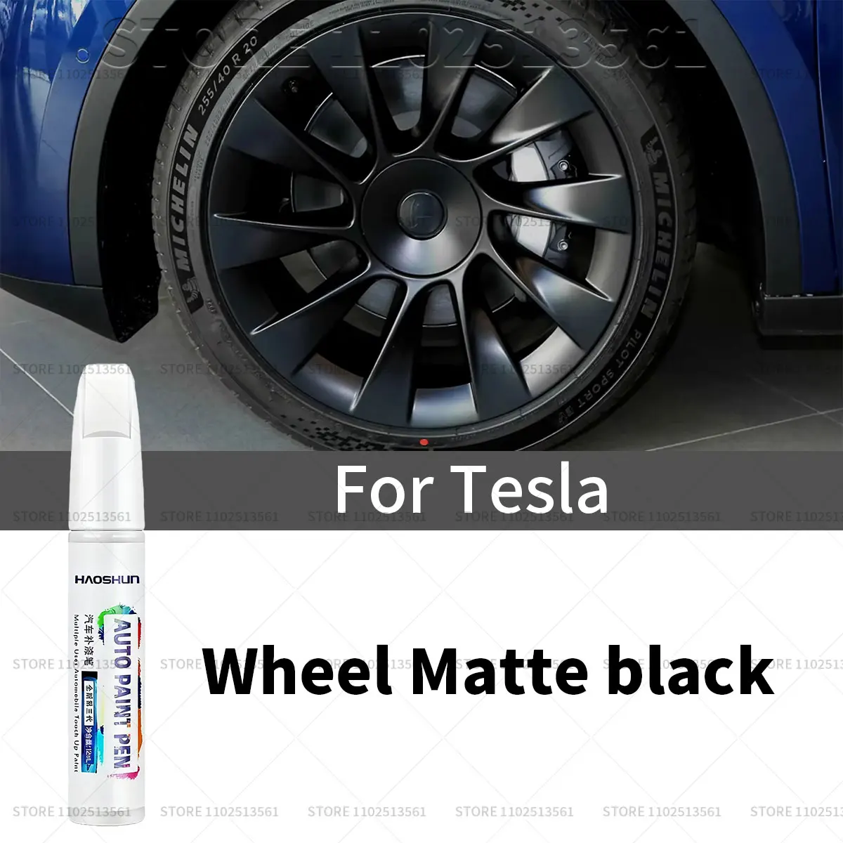 Matte black