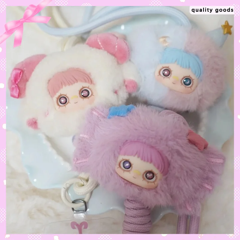 

Горячая новинка Maymei двенадцать созвездий, серия слепая коробка, кукла, загадочная коробка, милый мобильный телефон, веревочная кукла, кулон, подарок на день рождения