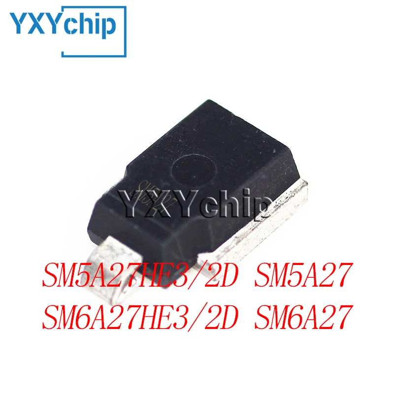 5pcs Sm5a27he3/2d Sm5a27 Sm6a27he3/2d Sm6a27 Tvs Transient Suppression Stabilivolt Diode Do-218ab