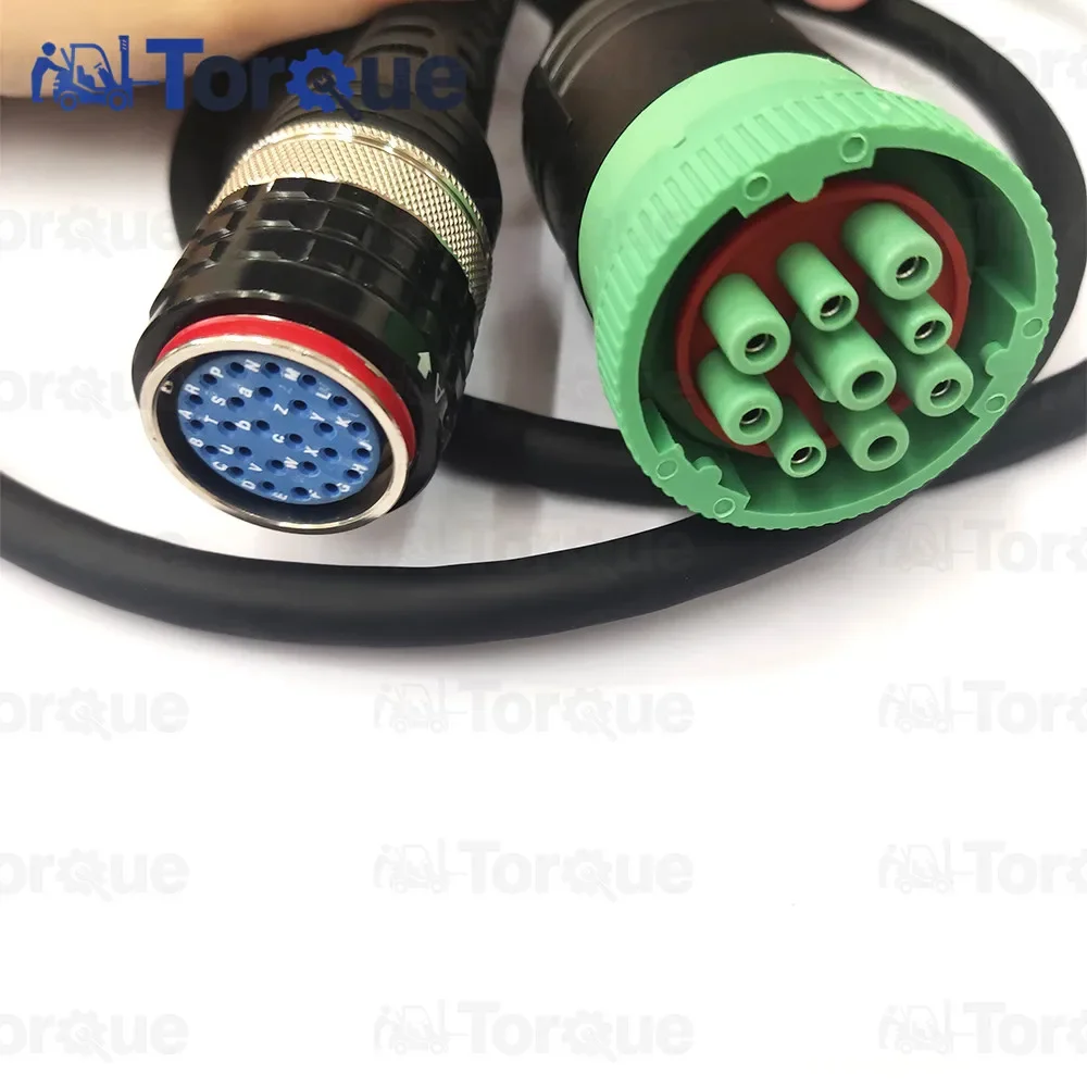 Kabel diagnostik truk Mack 9 Pin 88890315 untuk antarmuka vocom