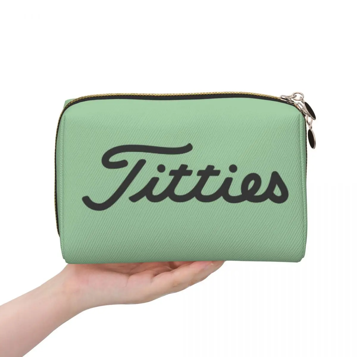 

Titties Мяч для гольфа Женские косметички Дорожный органайзер для макияжа Чехол для хранения туалетных принадлежностей Dopp Kit Case