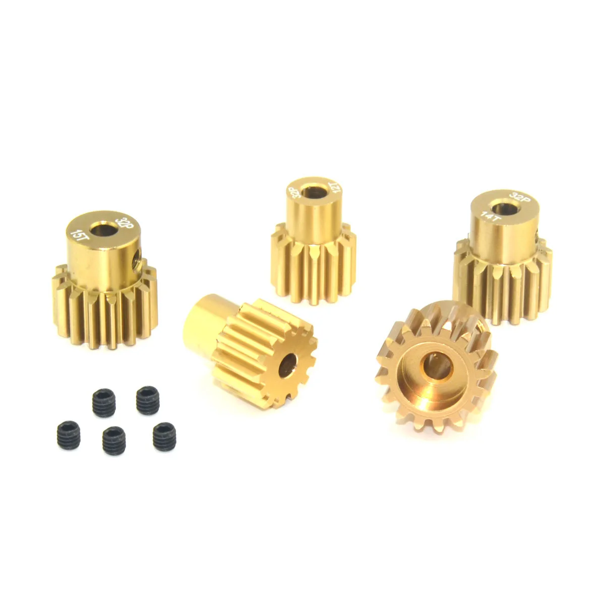 SURPASS-HOBBY 32P M0.8 3.175mm 12T 13T 14T 15T 16T 17T 18T 19T 20T metal Pinion Motor Gear For 1:8 1/10 Rc Buggy Truck Car