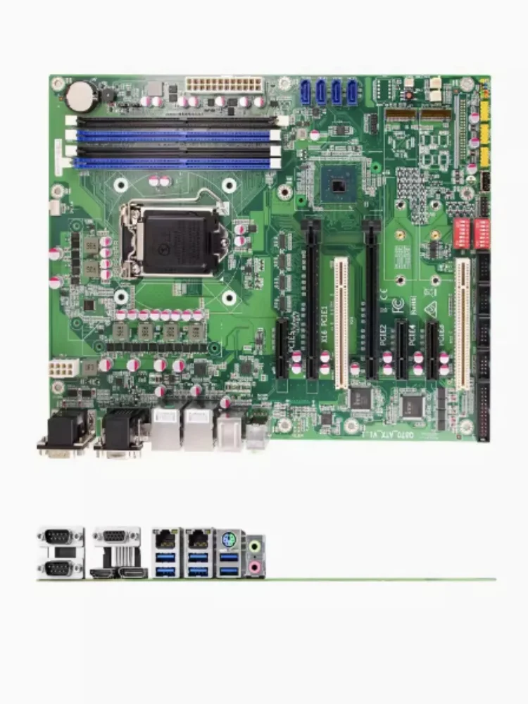 Industrial computer motherboard ATX-Q370 replaces Q170B365 industrial control motherboard 1151 pin 89 generation multi-PCIE