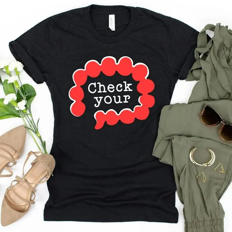 Check Your Colon T Shirt Cancer Dark Blue Ribbon Colonoscopy Colorectal Recal