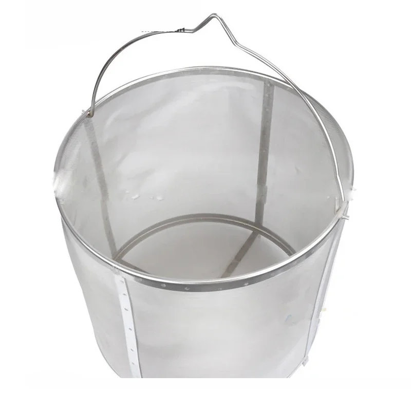 35x35cm Filter Brewing Hopper Spider Strainer 304 Stainless Steel 300-400 Micron Mesh Homebrew Hops Beer brew filter basket