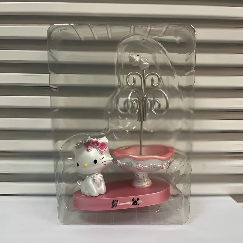 Sanrio Hellokitty Sanrio Solitary Jewelry Box Toy Figure Second-hand Ornaments Desktop Ornaments Birthday Gift