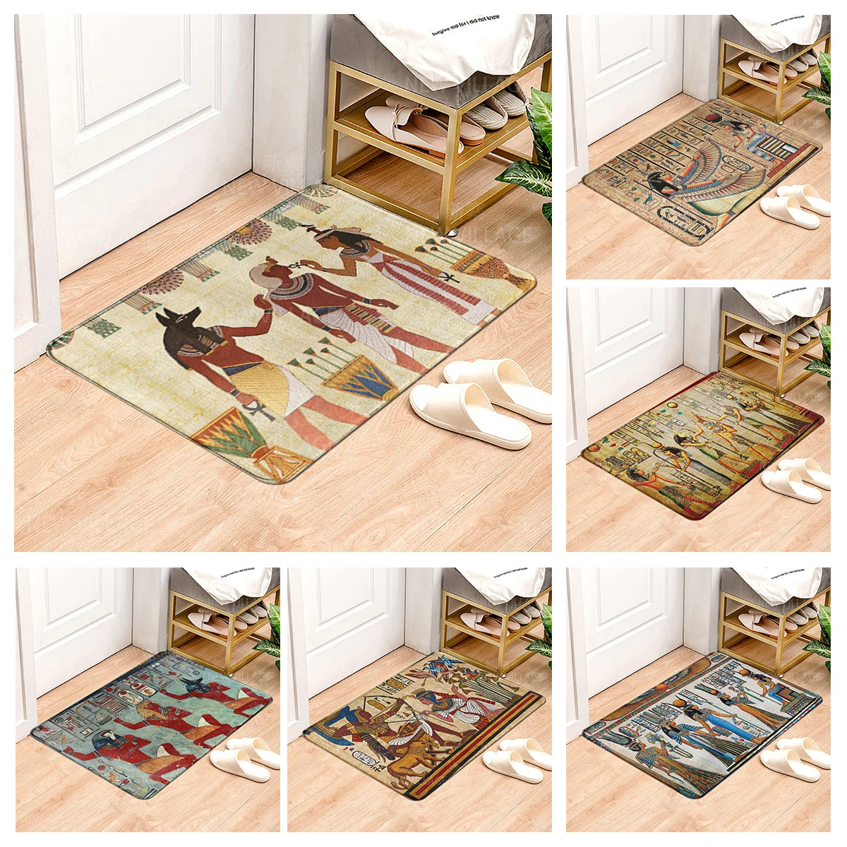 House entrance carpet Home Colorful animals doormat  Room Bath mat Foot mat bathroom non-slip mat Kitchen water absorption mat