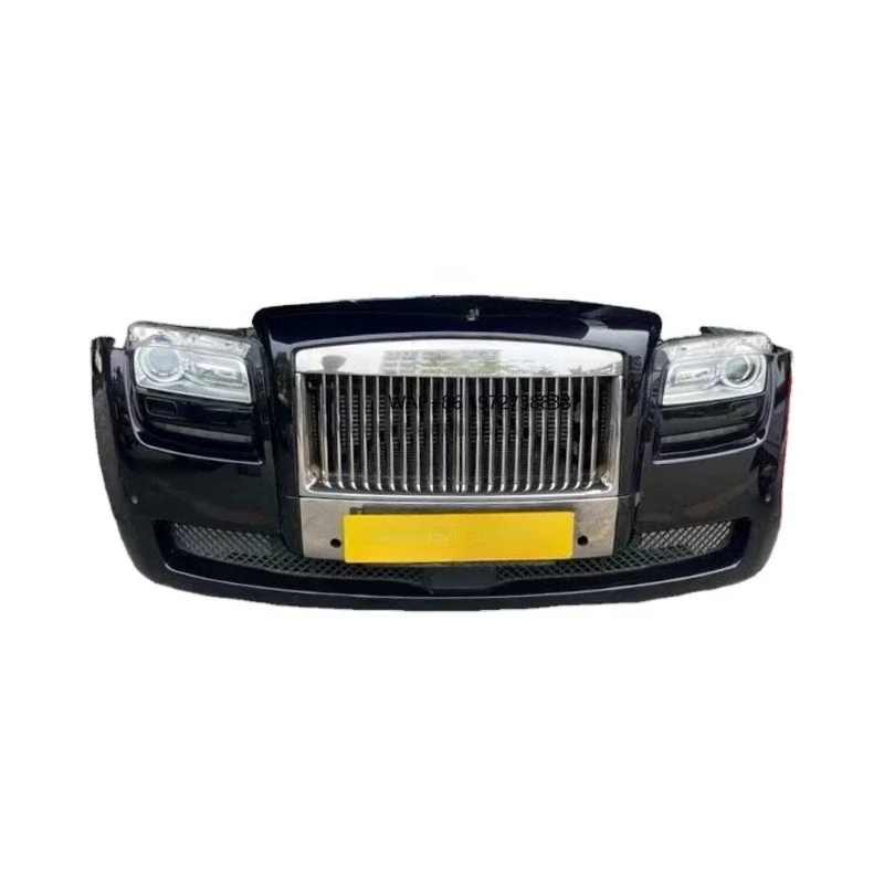 For Ghost Phantom Front Nose, Original Front Bumper, Headlight Grille, Anti-collision Beam, Water tank Frame, Hood