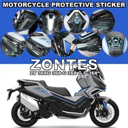 Motorcycle Modified Carbon Fiber Protective Sticker Latte Art Full Vehicle Sticker FOR ZONTES ZT 368G 368-G 368 G G-368
