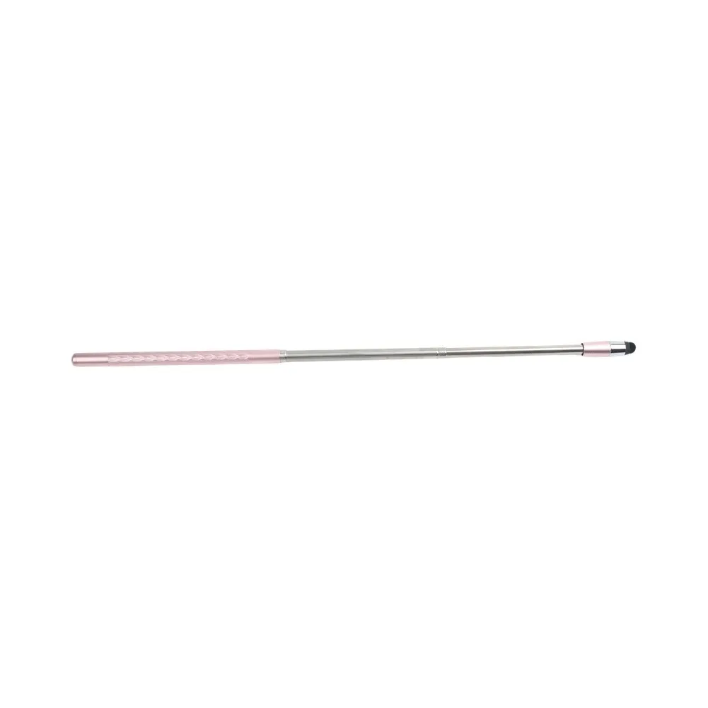 Telescopic for stylus Pen Extra Long for All Touchscreen For Tablets and Phones for Precision Flocking Tip Aluminum Construction