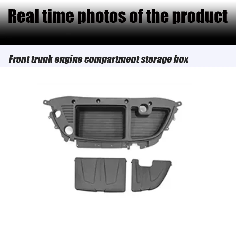 For BYD Atto 3 Yuan Plus 2022 2023 2024 Front trunk storage box, engine compartment split type dust-proof storage box