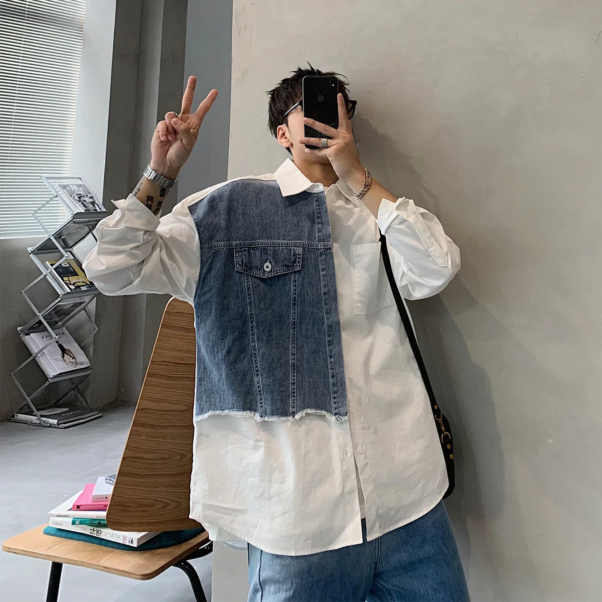 Thumbnail 3 - #27 Most Reviewed Mens Denim Button Shirts