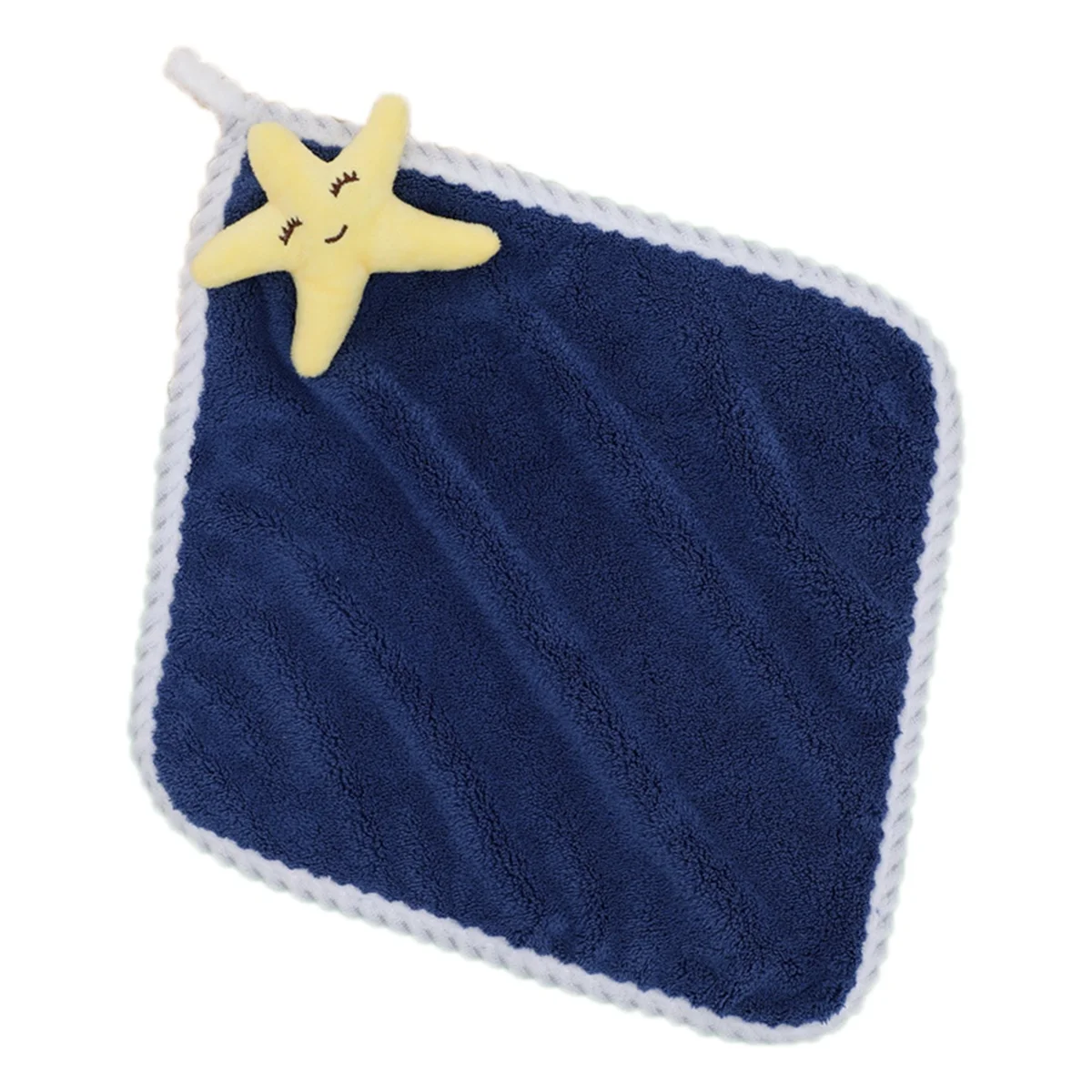 مناشف يد لطيفة من ABGU للأطفال، مناشف يد ماصة سريعة الجفاف للرضع للمطبخ والحمام، مناشف من الألياف الدقيقة من المخمل المرجاني-A