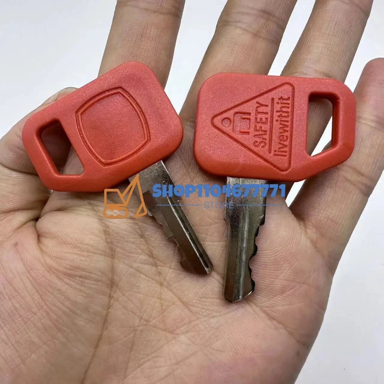 

20/10/5 PCS Ignition KeyS for Excavator Fit All Graders Dozers Skid Steer AR51481