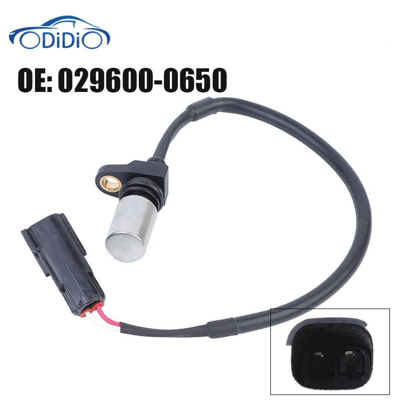 

ODIDIO 029600-0650 2 Pins Crankshaft Position Sensor 1275599 0296000650 For Volvo V70 2000-2004 XC90 2003-2006 2.4TD D5