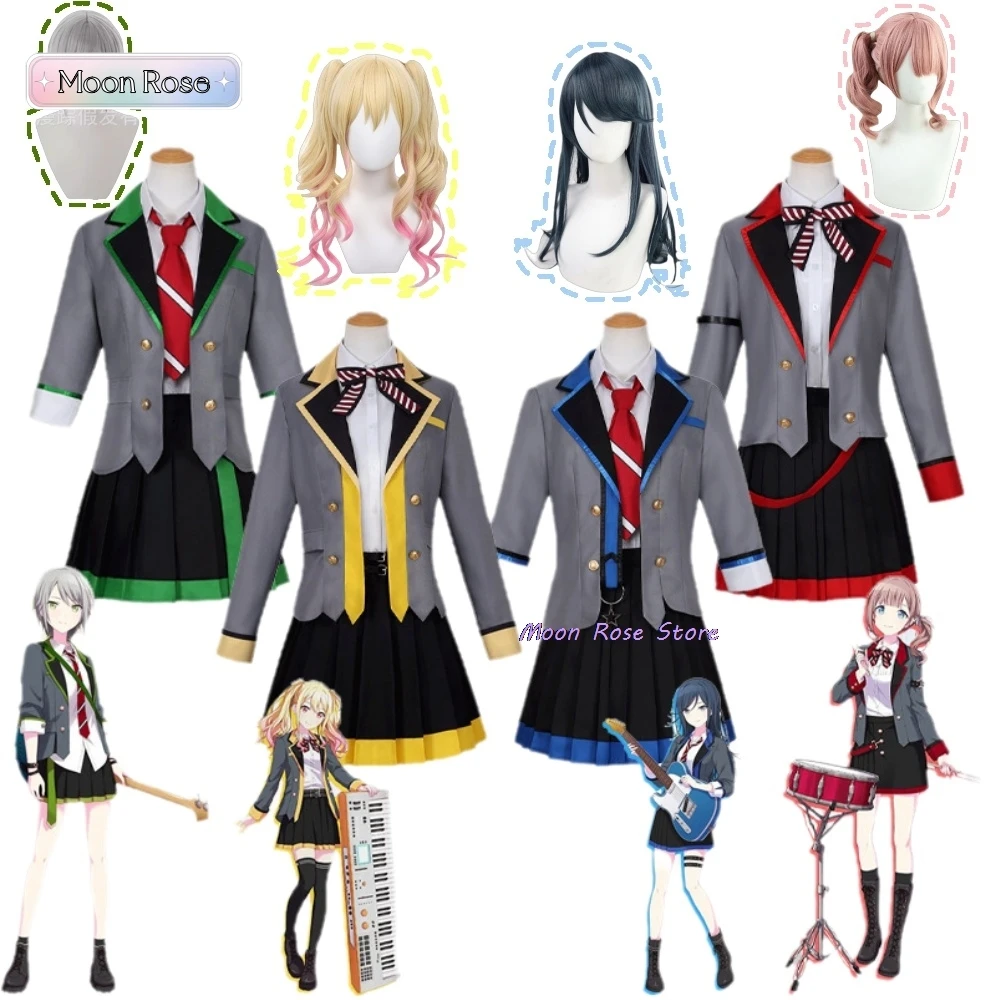 Project Sekai Colorful Stage Leo Need Mochizuki Honami Cosplay Tenma Saki Hinomori Shiho Hoshino Ichika Cosplay PJSK Costume Wig