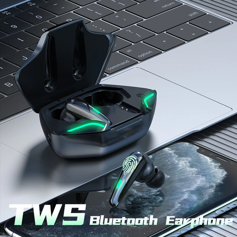 G11 Bluetooth-Kopfhörer Gaming Wireless Bluetooth-Headset Kopfhörer Bluetooth-Ohrhörer HiFi mit Mikrofon Ladebox versand kostenfrei