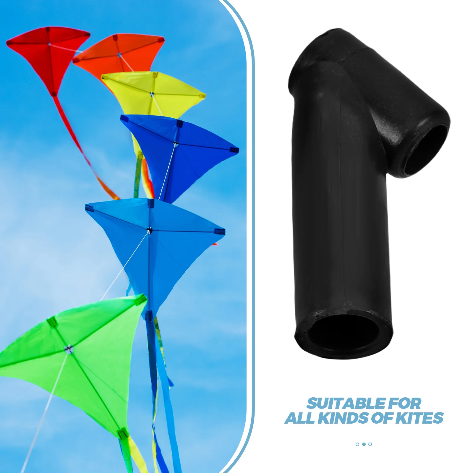 12 szt. Trójniki do latawców, plastikowe łączniki ramy, pręty, elementy do rękodzieła dla dzieci, części zamienne DIY, zabawki na zewnątrz, poprawiają stabilność