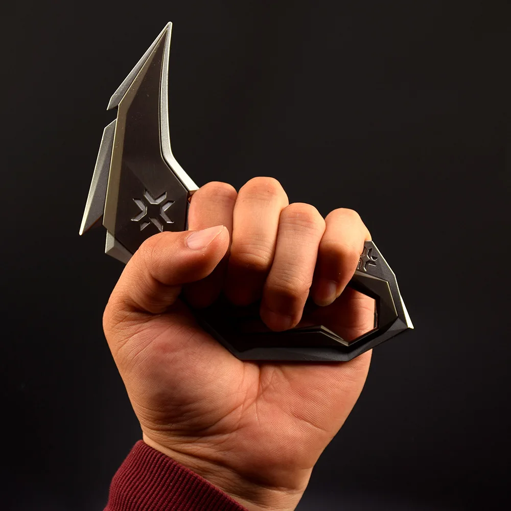 24cm valorant 2025 vct karambit jogo periferia de metal completo artesanato arma modelo cosplay prop ornamentos colecionáveis menino brinquedos presentes