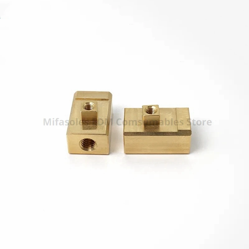 EDM Parts 100444728 Lower Contact Support 15x15x24mm For Charmilles Low Speed Wire Cutting Machine