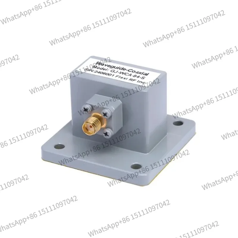 -112 to for SMA Female Right Angle Waveguide to Coax Adapters 6.57-9.99GHz UBR84 Flange Telecom Parts