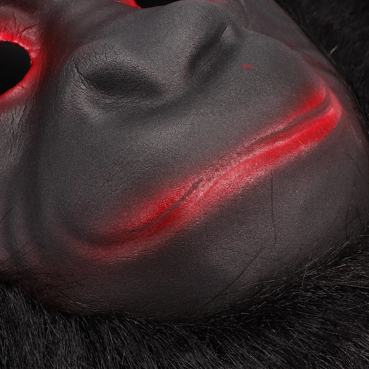 3Pcs Animal Masks Chimpanzee Design Soft Breathable Safe Halloween Festival Party Prop Funny Atmosphere Enhancing Mask