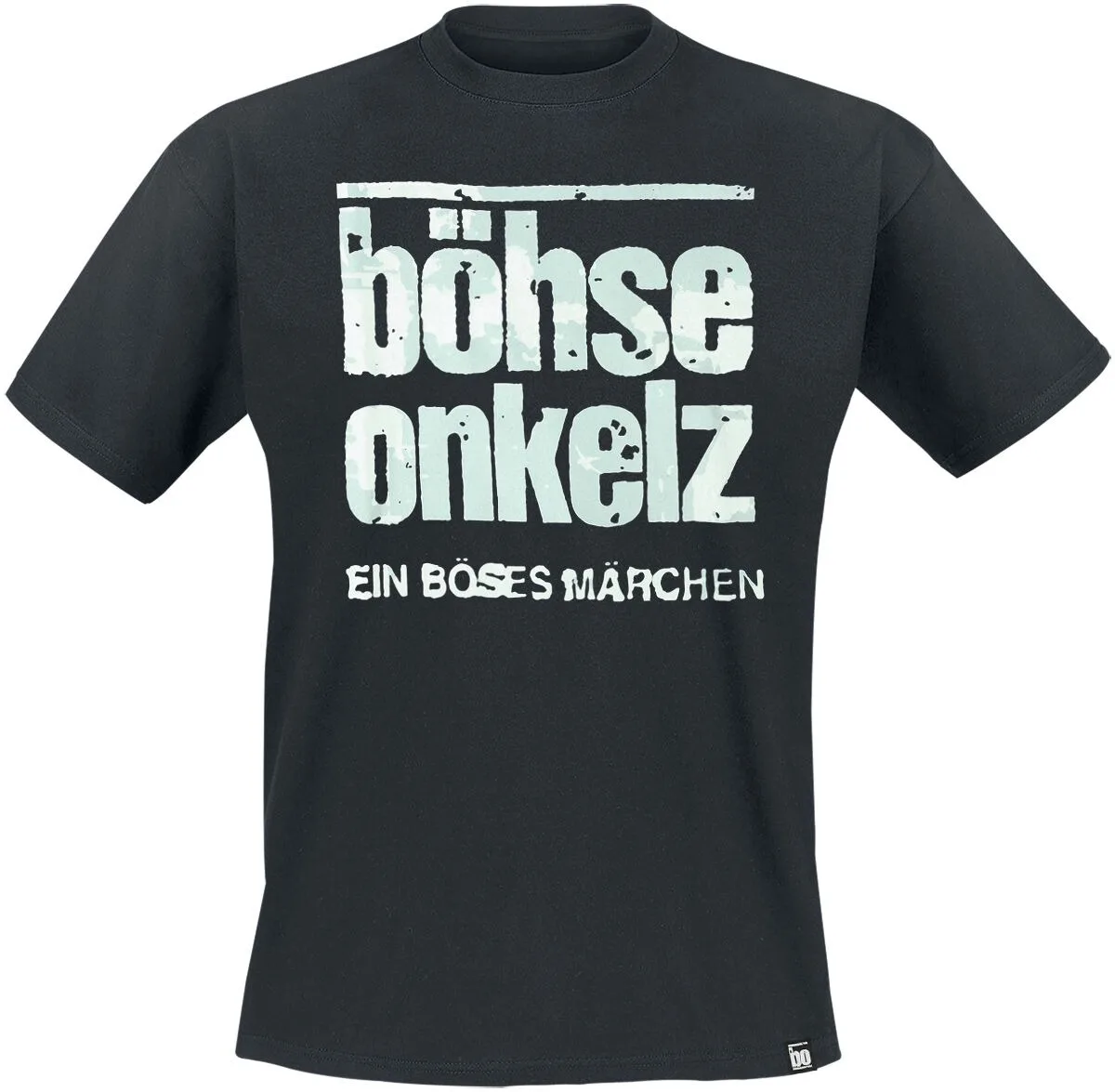 Camiseta Böhse Onkelz Ein Böses Märchen, camiseta informal de algodón con estampado de texto Punk Rock Vintage, ropa de calle Unisex, Top negro