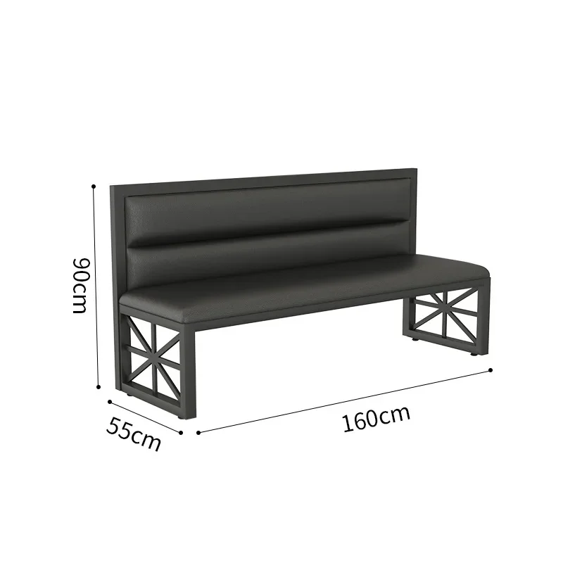 

Industrial style bar table and chair combination barbecue shop tea house music dining bar pub Qingba commercial wrought iron dec