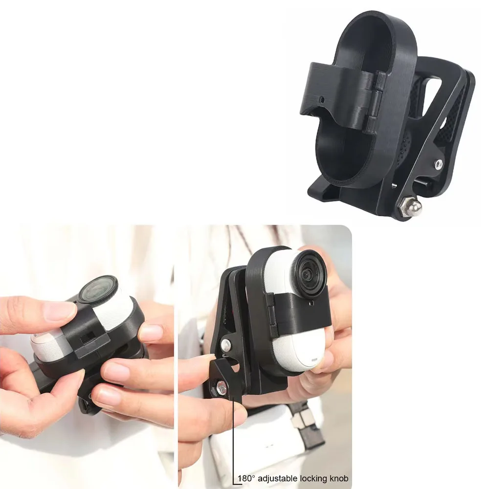 

​Multifunctional Vision Backpack Straps Clip for Insta360 Go 3/3S Thumb Camera Image Wristband Expansion Protection Accessories