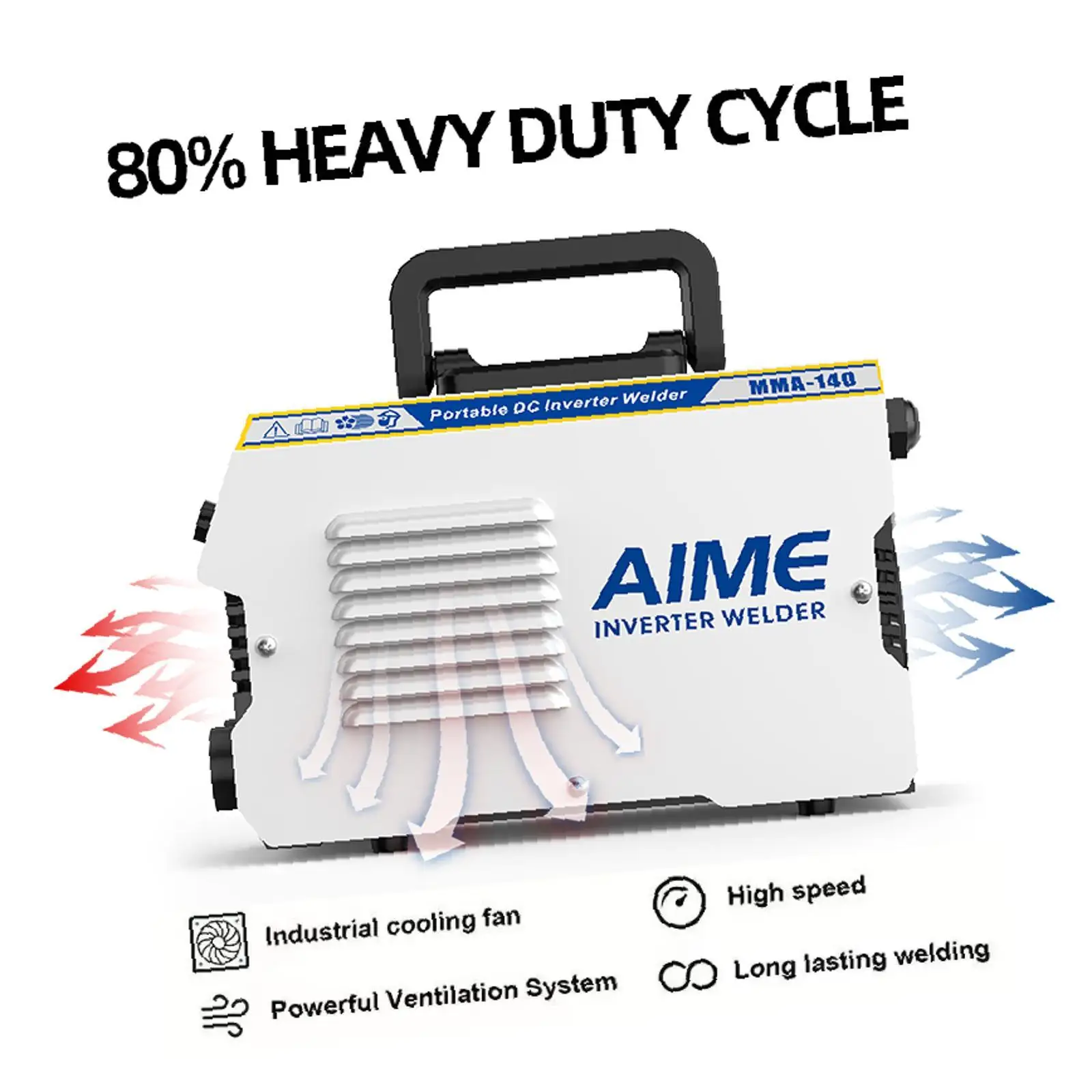 

Handheld Portable Welder Lightweight Welding Machine Mini Inverter Stick Welder for Quick Repairs