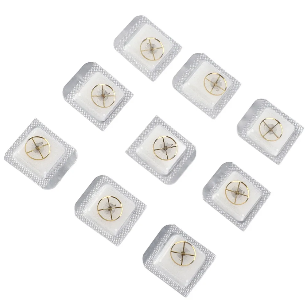 7120 Watch Movement Balance Wheel Gold Alloy Watch Movement Accessory Balance Wheel Watch Movement Accessory Watches
