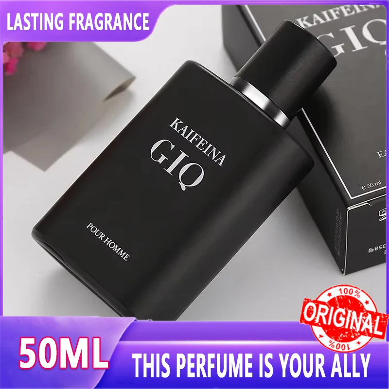 Profumo Gio da uomo 50ml Fragranza leggera a lunga durata Colonia fresca Fascino maschile Fragranza Alette Eau De Parfum Oceano fresco Spray