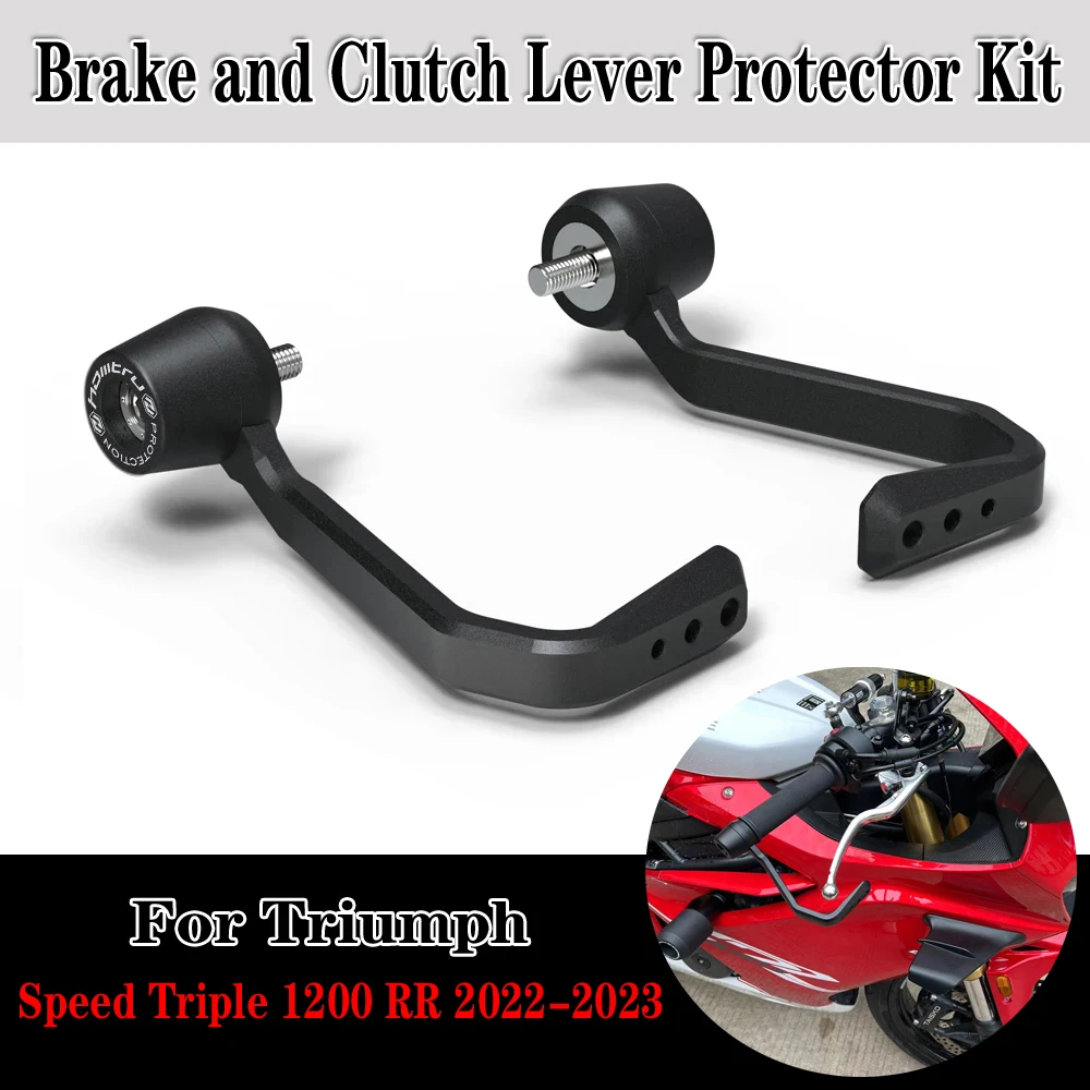 

Motorcycle Brake and Clutch Lever Protector Kit For Triumph Speed Triple 1200RR 2022-2023