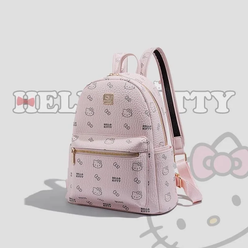 

Cartoon Hellokitty Travel Backpack 2025 New High Fashion Student Commuter Bag Daily Large-Capacity Backpack