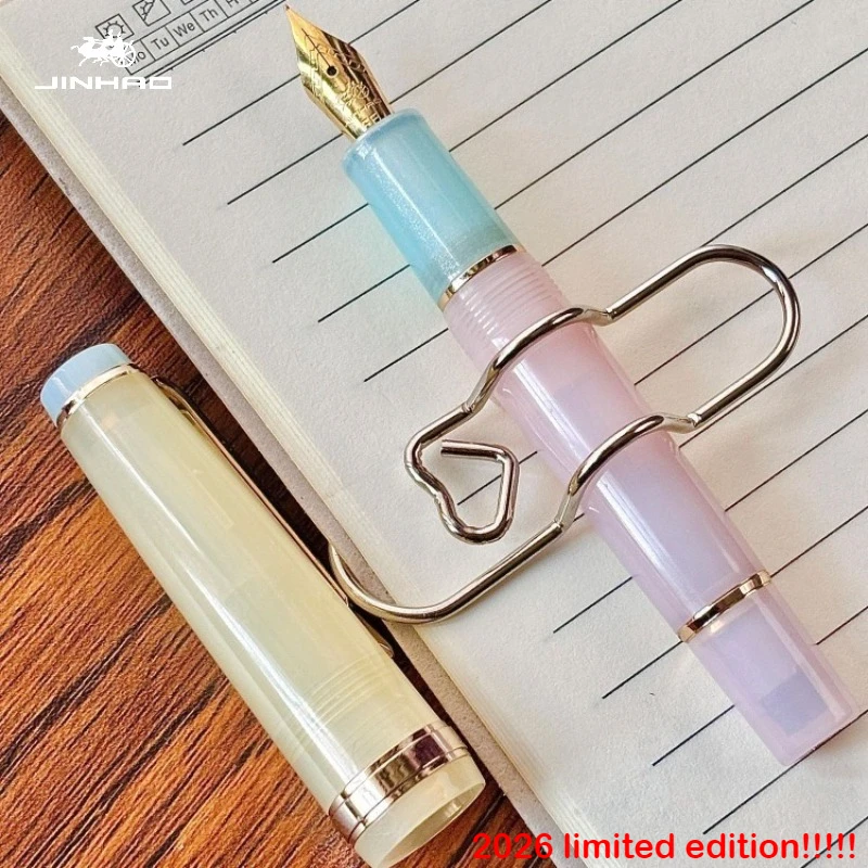 

2026 Limited Edition Colors! JINHAO 82 MINI Fountain Pen Acrylic EF/F/M Mix Color Customized Stationery Office School Supplies