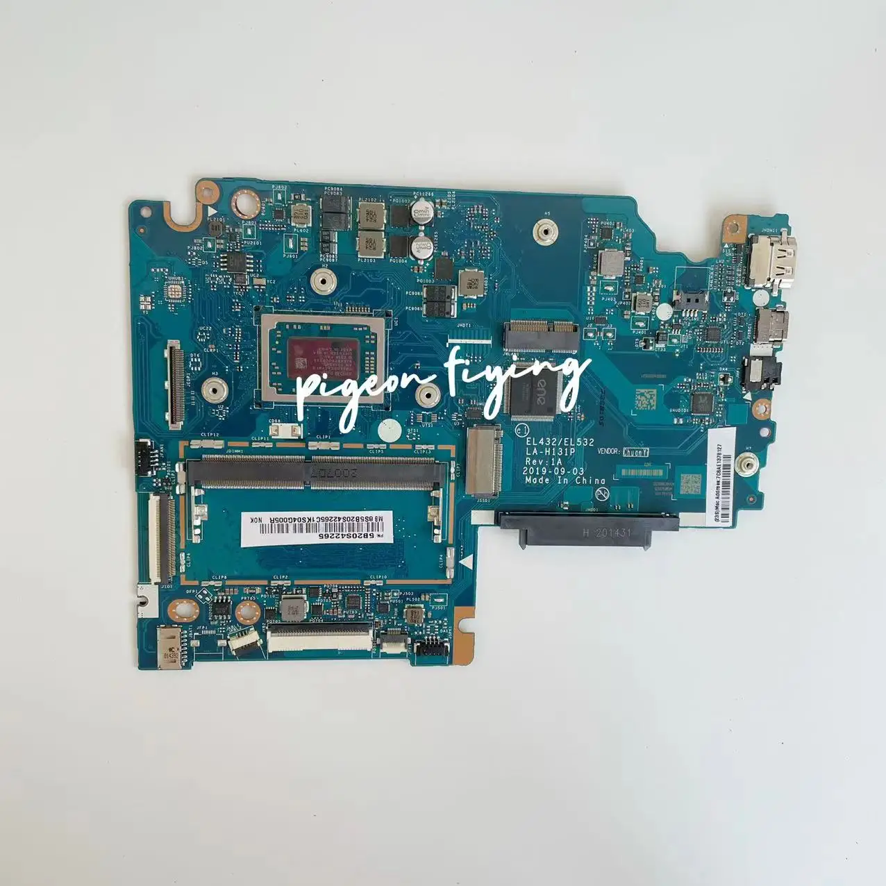 Imagem -03 - Laptop Motherboard para Lenovo Ideapad La-h131p Mainboard S34014api Cpu R33200u R5-3500u R7-3700u Ram:4g Ddr4 100 Teste ok