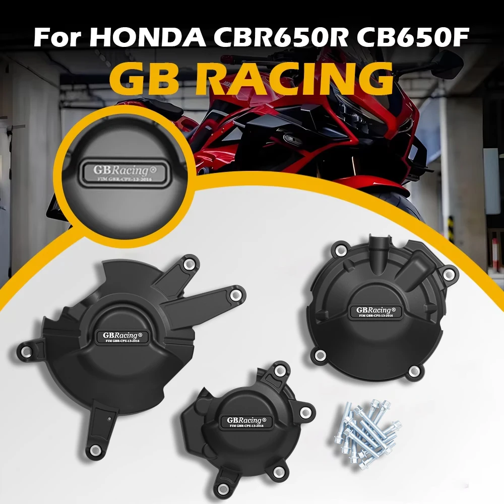 

Motorcycles Engine Cover Protection Case For Case GB Racing For HONDA CBR650F CB650F CBR650R CB650R Engine Covers Protectors