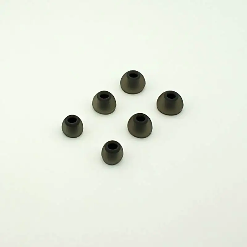 3 أزواج/6 أزواج 4.5 مللي متر S/M/L جودة عالية HiFi داخل الأذن سيليكون أطراف الأذن ل 4.0-6.5 مللي متر فوهة لاسلكية/سلكية داخل الأذن سماعة IEM