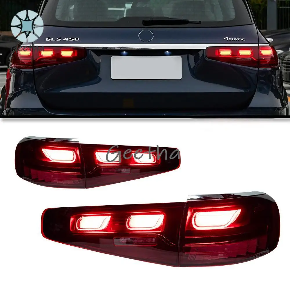 

For 19-23 GLS W167 Tail Light Assembly Modified with New Dynamic LED Driving Lights and Brake Lights Taillight for Mercedes-