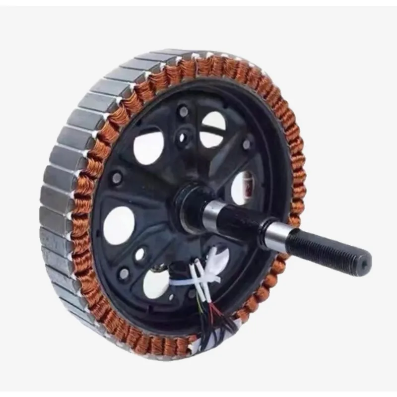72V 1500W Electric Scooter Motor Stator, Copper Winding Coil Core Replacement for E-Bike Hub Motor