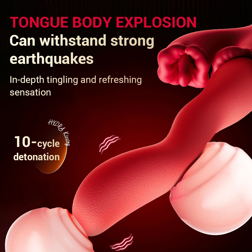 اللسان لعق العض هزاز للنساء 4 في 1 G بقعة البظر محفز المهبل تدليك الإناث تهتز دسار الجنس لعب الكبار 18 + #2