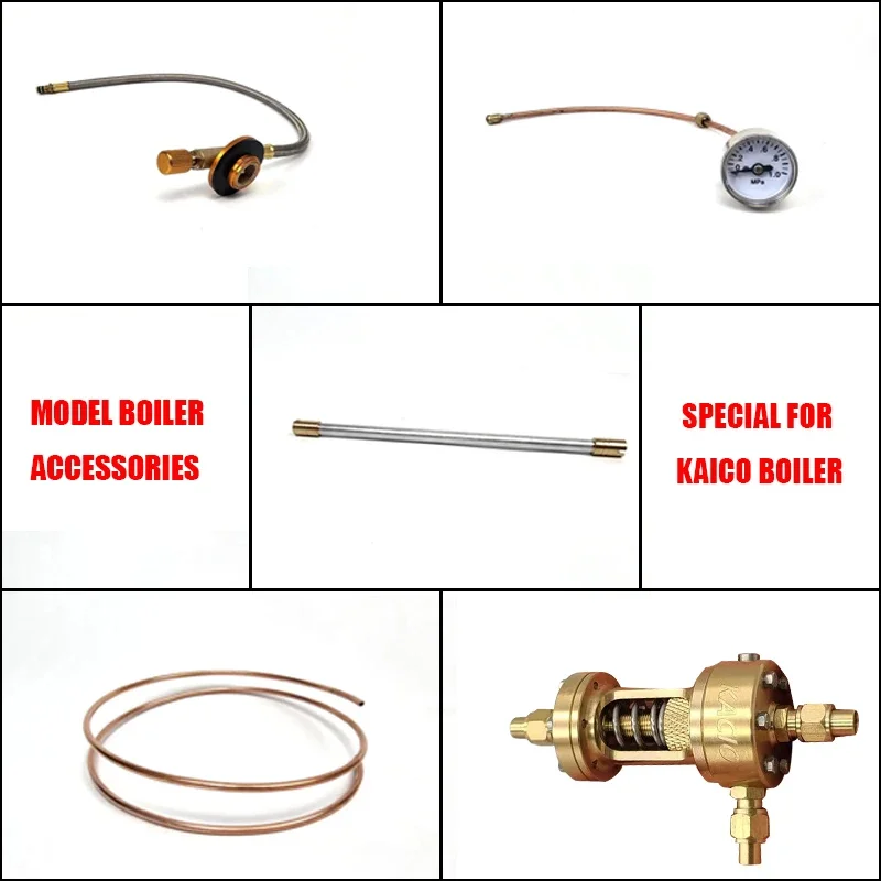 

Water Injection Rod KACIO Boiler Model Metal Hose Copper Pipe 4-20 Joint Water Injection Rod DIY Toy Accessories