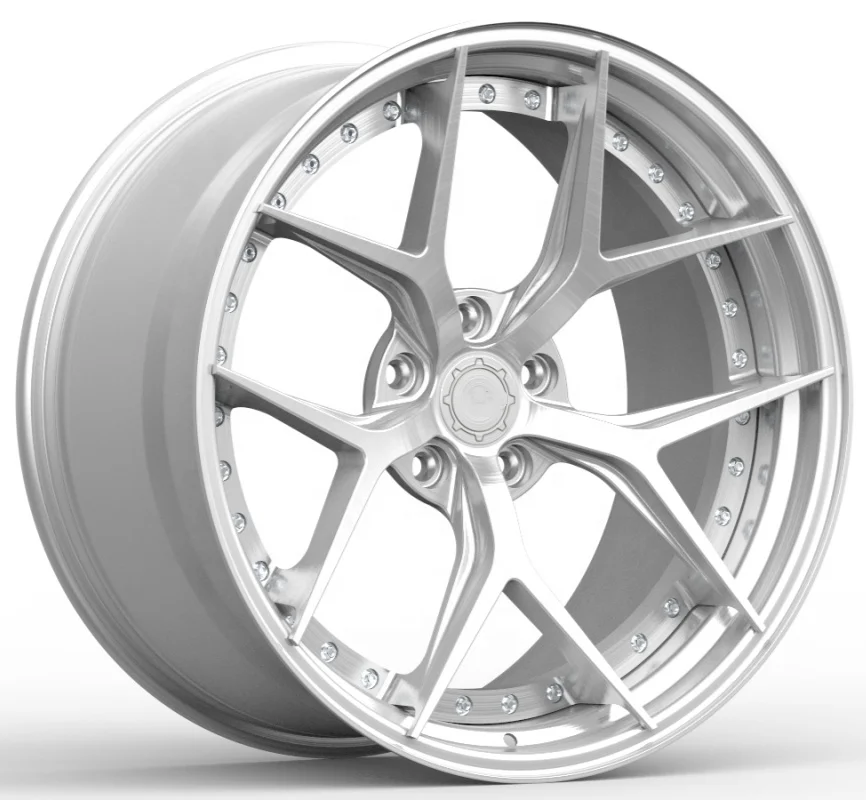 

Professional China Factory Design 20 Inch 6061t6 Aluminum 2pc Forged Wheels Rims 5x120 for Luxury Car