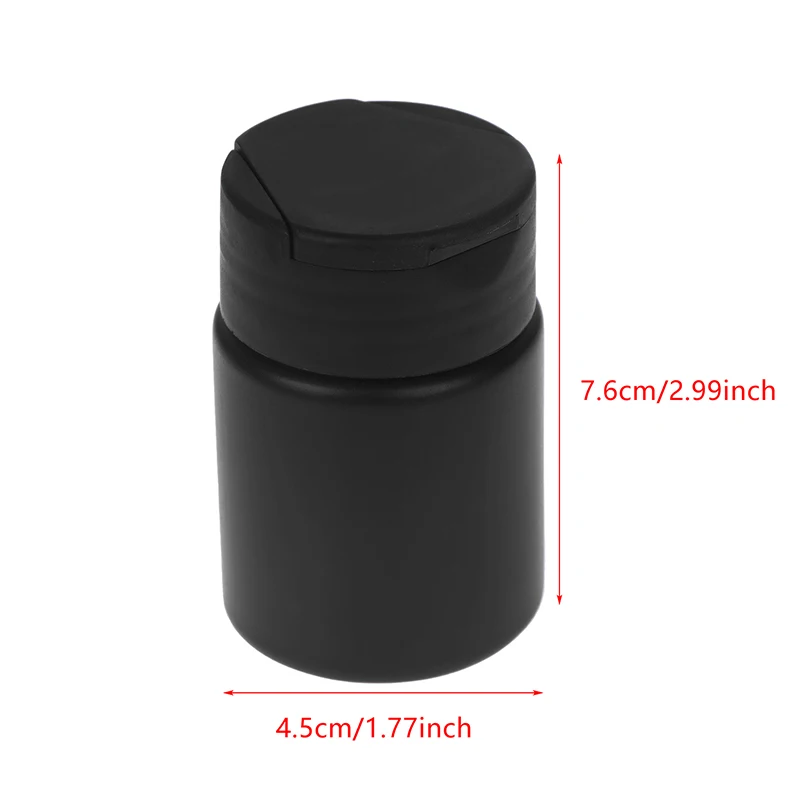 New 70ml Flip Cover Talcum Powder Bottle Refillable Cosmetic Powder Dispenser Plastic Powder Container Empty Pots Bottles