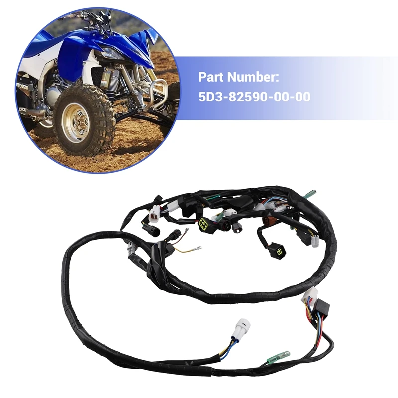 

5D3-82590-00-00 Wire Harness For Yamaha YFZ450SP Special Edition 2007-2009 Wiring Harness