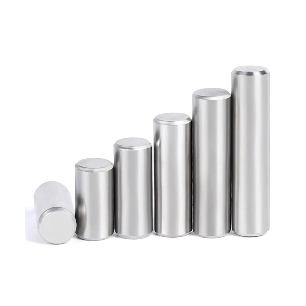 20-150Pcs 304 Stainless Steel Cylindrical Locating Dowel Pins M2.5 M3 Solid Lock Pin 6-60mm For Mechanical Assembly Fastening