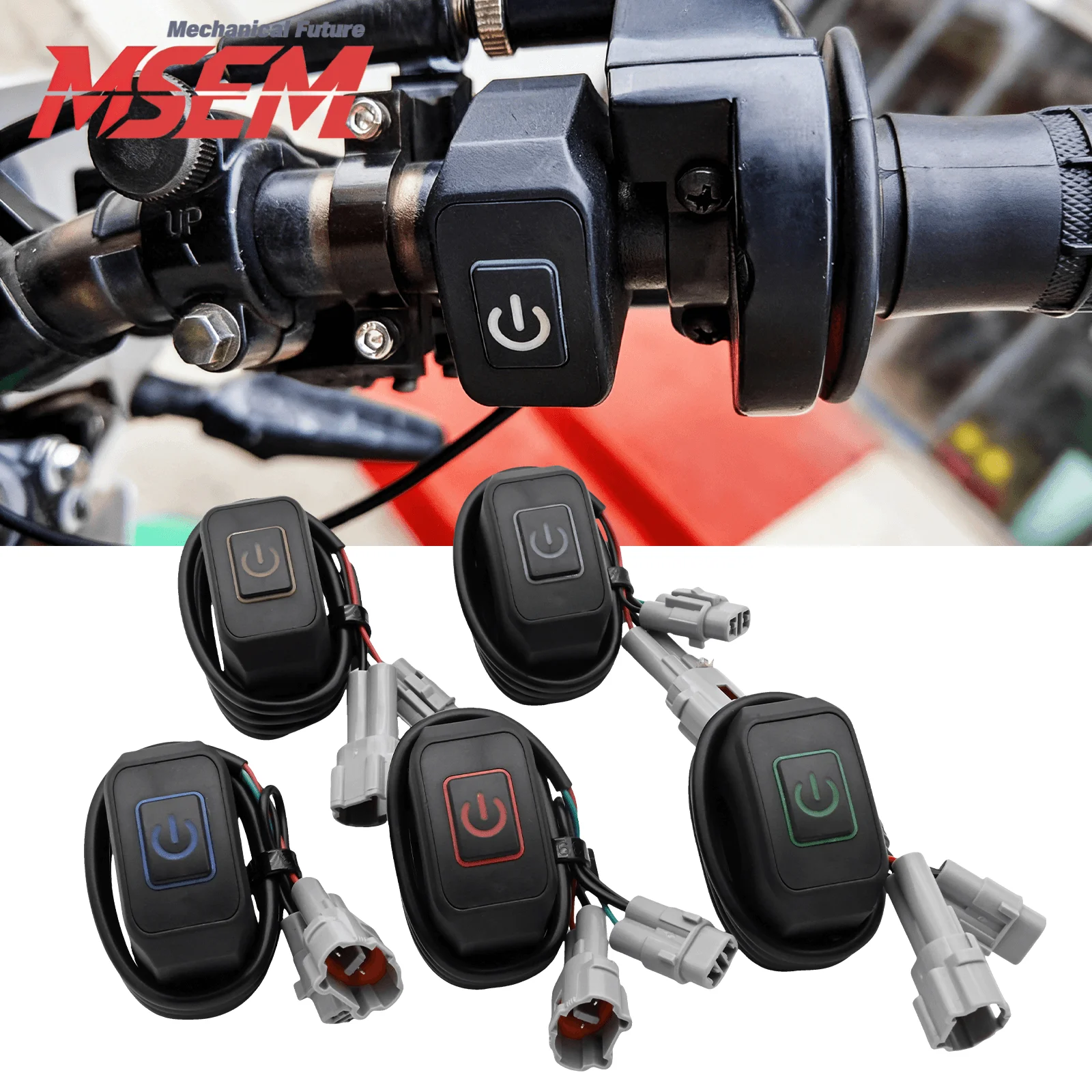 LED Lndicator Headlight Switch For Sur Ron Universal Light Bee X/S For Segway X260 X160 For TALARIA STING Electric Motorcycle