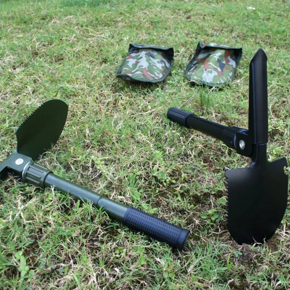 

Multifunctional Shovel Folding Beach Outdoor Survival Multi-tool Engineering Gardening