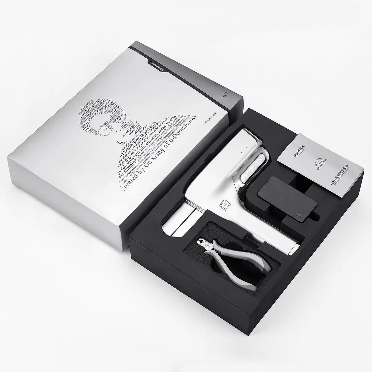 6D-3 Generation Salon Hair Extension Machine 40pcs 2 Box 6D3 Hair Extensions Buckles Set Professional Hairdressing Tool