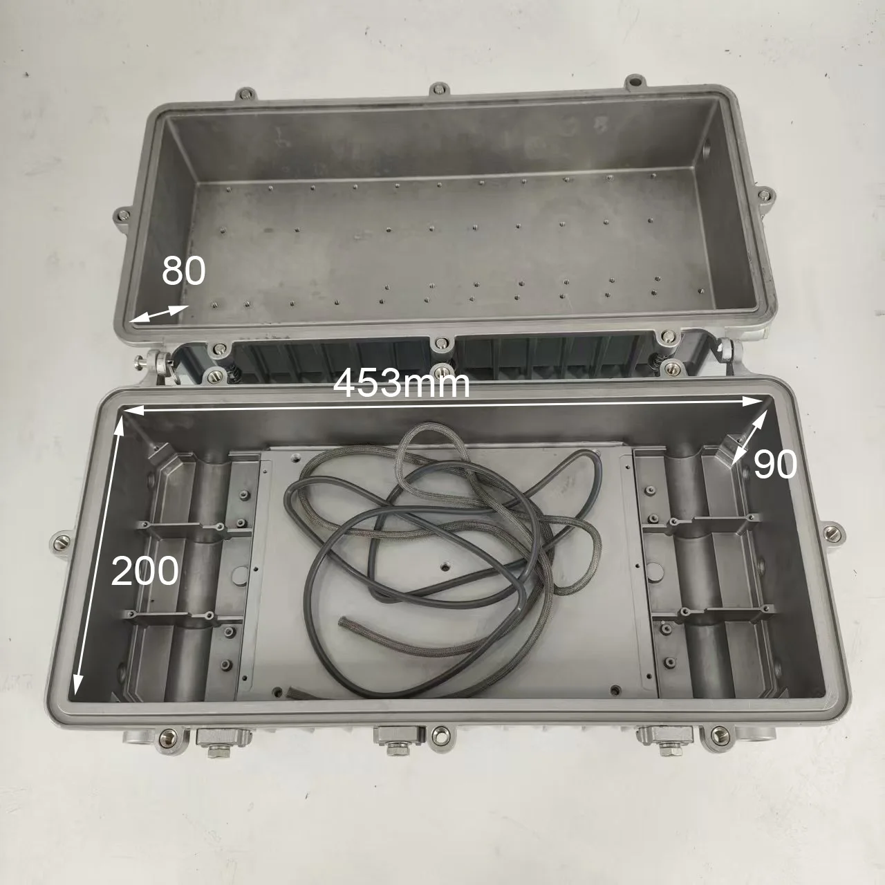 DAM030-1W 510*270*220mm Large Durable Aluminum Die Cast Amplifier Enclosure